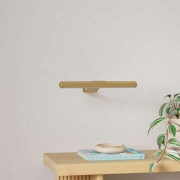 MIOBLUE Rechargeable Picture Lights with Remote,Full Metal Painting Light Display LED Battery Lamp w...