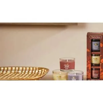 Toast to Autumn 3 Pack Fall Mini Jar Candles