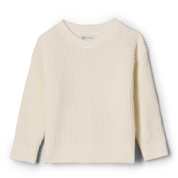 Amazon Essentials x Sofia Grainge Unisex Toddlers' Pullover Sweater, Ivory, 2T