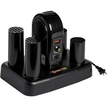 PEET 4-Shoe Electric Express Shoe Dryer for Warmth