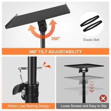 GrowDaily Projector & Laptop Tripod Stand for All Occasions