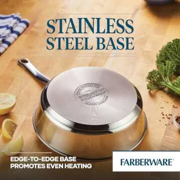 Farberware Millennium Stainless Steel Cookware Set 10 Piece