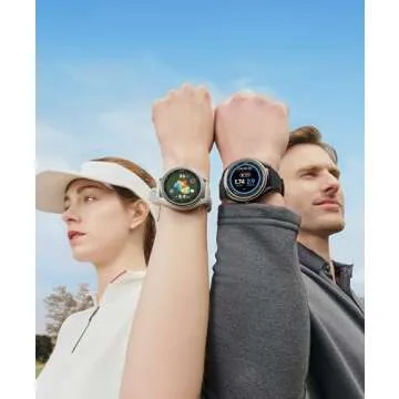 Voice Caddie T9 Golf GPS Watch with Swing Analyzer and Touchscreen