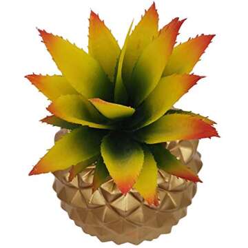 BLASCOOL Artificial Succulent Pineapple Decor for Home