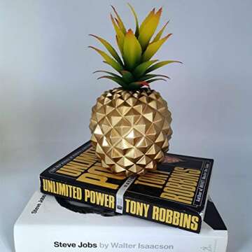 BLASCOOL Artificial Succulent Pineapple Decor for Home