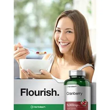 Horbäach Cranberry Pills - 15,000mg Antioxidant Support