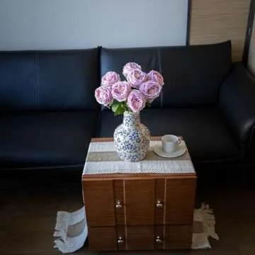 DUYONE Real Touch Artificial Flowers for Home Decor