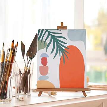 Adjustable Beechwood Tabletop Easel for Artists