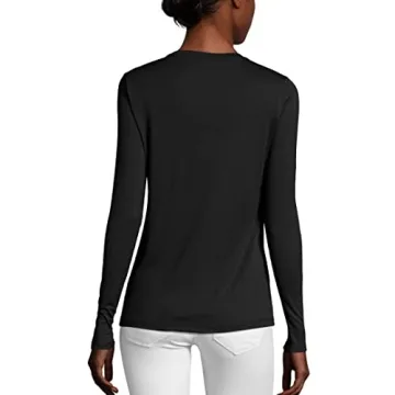 Hanes Women's Cool Dri Long Sleeve T-Shirt for Active Life