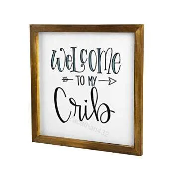 Charming Wood Farmhouse Wall Sign for Any Room