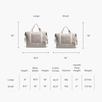 Catalina Deluxe Duffel Bag for Travel and Weekend Use