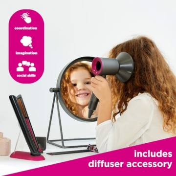 Casdon Dyson Toy Styling Set with Lights and Sounds for Kids