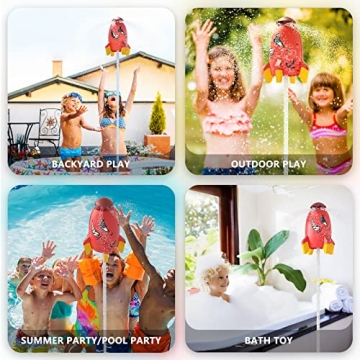 Buy Sprinkler for Kids - Fun Water Rocket Spray Toy