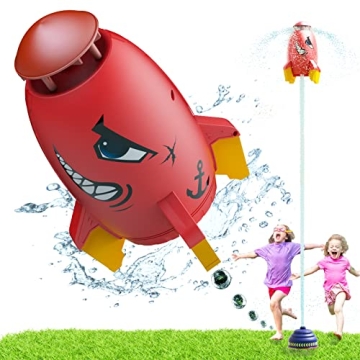 Buy Sprinkler for Kids - Fun Water Rocket Spray Toy