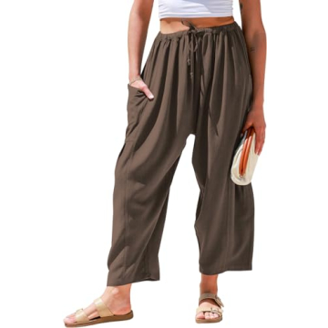 TARSE Women's Linen Wide Leg Pants - Ultimate Comfort & Style