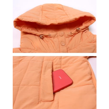 AMEBELLE Women's Oversized Hooded Puffer Jacket for Winter