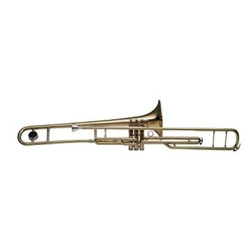 Stagg WS-TB285 Tenor Valve Trombone with Case for Musical Exploration