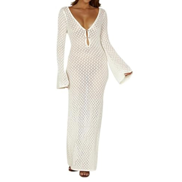 Chic Leoparts Women’s Crochet Swimsuit Cover-Up
