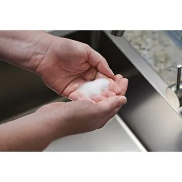 Foaming Hand Soap Dispenser (3 pk) Soap Foam Dispenser Durable (8.5 oz) Plastic Soap Dispenser- Refillable and Eco Friendly Pump for use in Bathroom and Kitchen - Parker Eight Clear