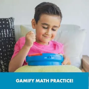 Educational Insights Math Slam Digital Math Game - Educational Games for Kids Ages 5+, Handheld Electronic Math Game for Kids