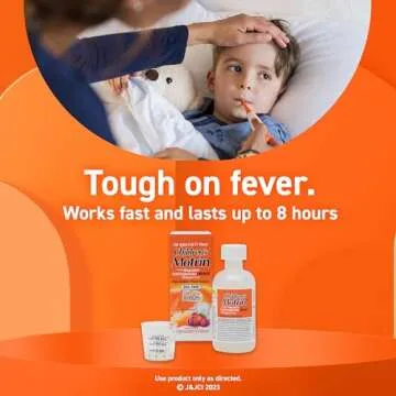 Children's Motrin Oral Suspension Medicine for Kids, 100mg Ibuprofen, Berry Flavored, 4 fl. oz