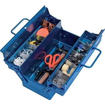 Trusco ST-350-B 2-Level Toolbox for Durable Tool Storage