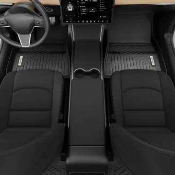 OEDRO All-Weather Floor Mats for 2024-2025 Tesla Model 3