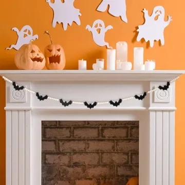 DAZONGE Felt Bats Garland Enhancing Your Halloween Decor