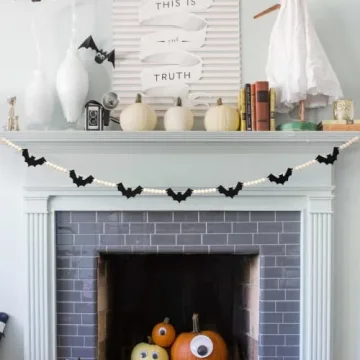 DAZONGE Felt Bats Garland Enhancing Your Halloween Decor