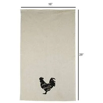 Farmhouse Kitchen Towels Set of 5 Stylish Cotton Towels