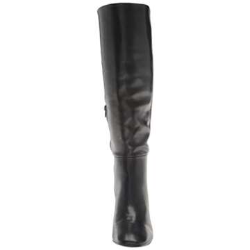 Madden Girl Women's William Knee High Boot, Black Paris, 7