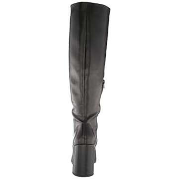 Madden Girl Women's William Knee High Boot, Black Paris, 7