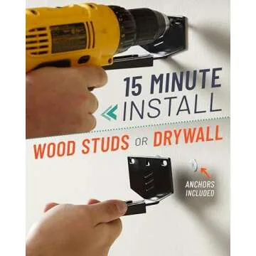 ECHOGEAR Soundbar Wall Mount - Fits All Brands, Easy Setup