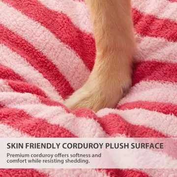 RRPETHOME Waterproof Dog Beds Large Sized Dog Bed, Washable Dog Bed for Medium,Large, Extra Large Size Dogs, Large Dog Crate Bed with Antislip Bottom