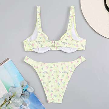 Swimsuits xs Tankini Swimsuits for Women Women's Tummy Control Swimsuit Cut Out Vintage pin up Two Piece Tankini one pieceswimwear Vintage Bikini top only Girls Plus Size Swim Suit swuits