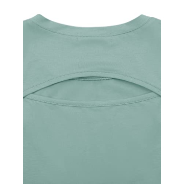 LASLULU Women's Stylish Crop Workout Tank Top for Active Wear