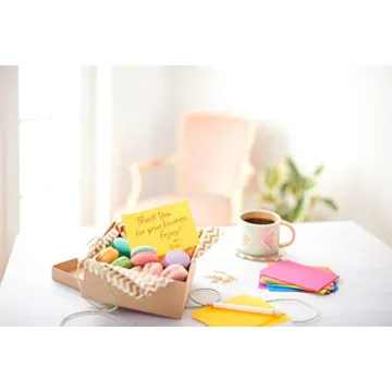 American Greetings 200-Count Note Cards in Rainbow Colors