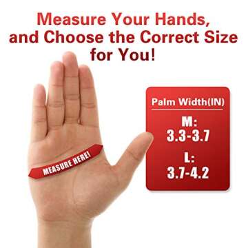 THOMEN Cut Resistant Gloves for Kitchen Safety and Crafting