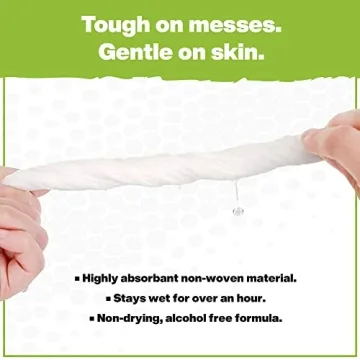 Crocodile Cloth Paint Cleaning Wipes, 100 Wipes - Painting Surface Prep and Cleanup of Painting Messes for Painters, Contractors, Artists and DIYers