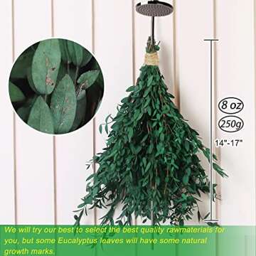 Real Eucalyptus Stems - Fresh Greenery for Decor and Weddings