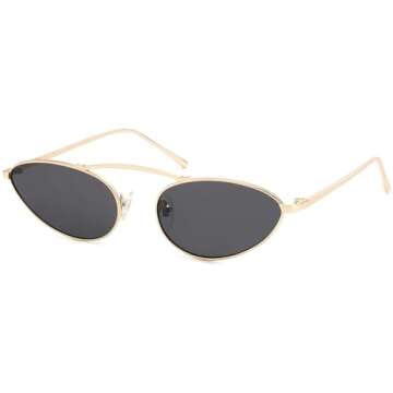 SOJOS Retro Cat Eye Sunglasses For Stylish UV Protection
