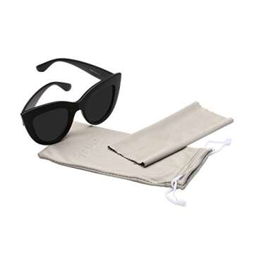 Stylish UV Protection Cat Eye Sunglasses for Fashion-Forward Women