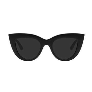 Cat Eye Sunglasses with UV Protection for Fashionable Women