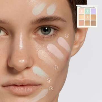 Dasique Pro Concealer Palette (01 Cover) | Color Corrector | Korean Makeup | Vegan