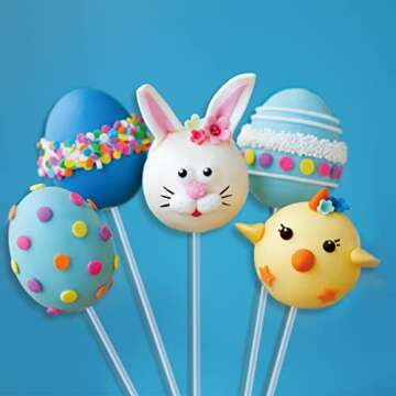 50 Pieces Acrylic Lollipop Sticks Clear Cake Pops Sticks Reusable Candy Stick Stirring Rods for Cake Pops Cupcake Toppers Candy Dessert Chocolate Cookies DIY Acrylic Round Stir Rod (6 Inch)