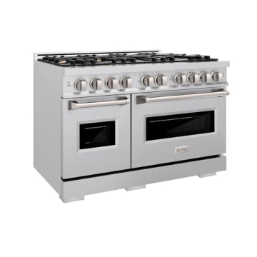 ZLINE Classic Double Oven Range 48 in Dual Fuel Stainless Steel