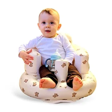 Baby Inflatable Support Seat with Air Pump - Perfect for 3-36 Months