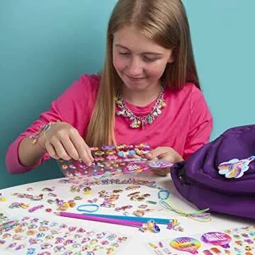 Craft-tastic — Puffy Charm Palooza — DIY Jewelry Craft Kit — Create Personalized Charms Using Easy to Make Puffy Charms — for Kids Ages 6 and Up