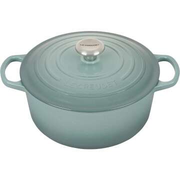 Le Creuset 5.5 Quart Dutch Oven in Sea Salt Color