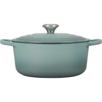 Le Creuset 5.5 Quart Dutch Oven in Sea Salt Color
